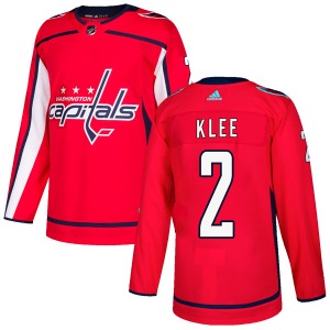 Ken Klee Washington Capitals Adidas Authentic Home Jersey (Red)
