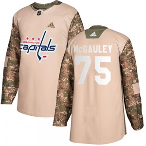 Tim McGauley Washington Capitals Adidas Youth Authentic Veterans Day Practice Jersey (Camo)