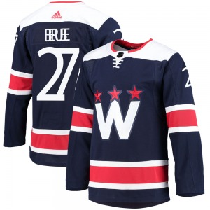 Craig Berube Washington Capitals Adidas Youth Authentic 2020/21 Alternate Primegreen Pro Jersey (Navy)
