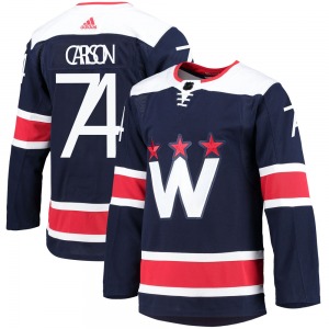 John Carlson Washington Capitals Adidas Youth Authentic 2020/21 Alternate Primegreen Pro Jersey (Navy)