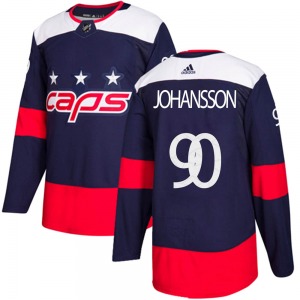 Marcus Johansson Washington Capitals Adidas Authentic 2018 Stadium Series Jersey (Navy Blue)