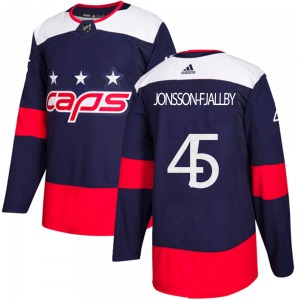 Axel Jonsson-Fjallby Washington Capitals Adidas Authentic 2018 Stadium Series Jersey (Navy Blue)