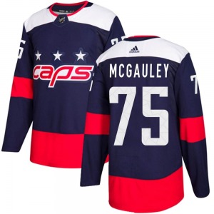 Tim McGauley Washington Capitals Adidas Authentic 2018 Stadium Series Jersey (Navy Blue)