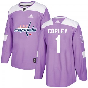 Pheonix Copley Washington Capitals Adidas Authentic Fights Cancer Practice Jersey (Purple)