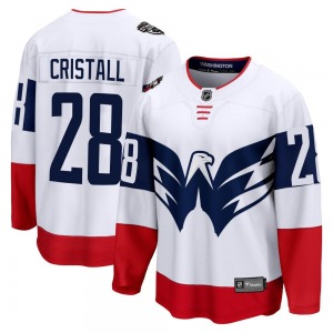 Andrew Cristall Washington Capitals Fanatics Branded Breakaway 2023 Stadium Series Jersey (White)