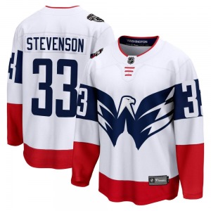 Clay Stevenson Washington Capitals Fanatics Branded Breakaway 2023 Stadium Series Jersey (White)