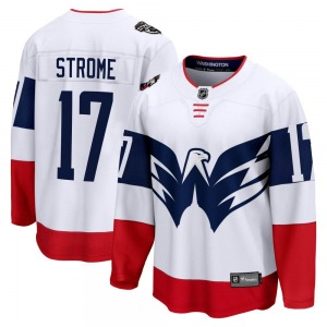 Dylan Strome Washington Capitals Fanatics Branded Breakaway 2023 Stadium Series Jersey (White)