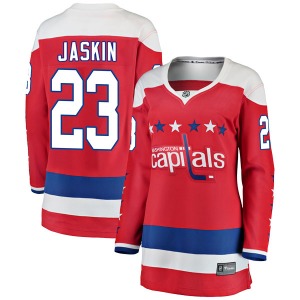 Dmitrij Jaskin Washington Capitals Fanatics Branded Women's Breakaway Alternate Jersey (Red)