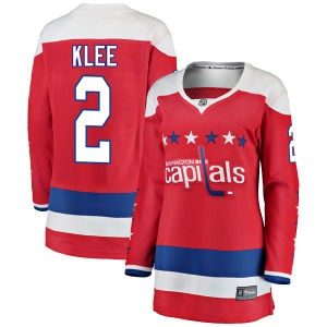 Ken Klee Washington Capitals Fanatics Branded Women's Breakaway Alternate Jersey (Red)
