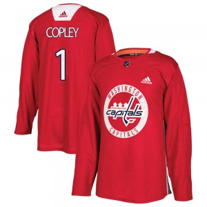 Pheonix Copley Washington Capitals Adidas Authentic Practice Jersey (Red)
