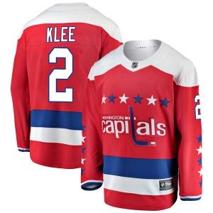 Ken Klee Washington Capitals Fanatics Branded Youth Breakaway Alternate Jersey (Red)