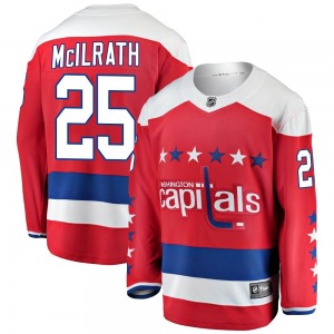 Dylan McIlrath Washington Capitals Fanatics Branded Youth Breakaway Alternate Jersey (Red)