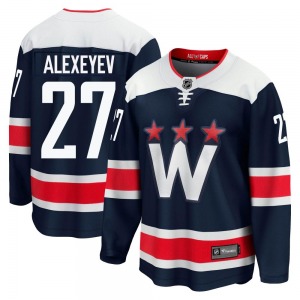 Alexander Alexeyev Washington Capitals Fanatics Branded Premier zied Breakaway 2020/21 Alternate Jersey (Navy)
