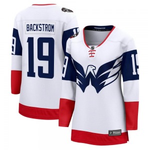 Nicklas Backstrom Washington Capitals Fanatics Branded Women's Breakaway 2023 Stadium Series Jersey (White)