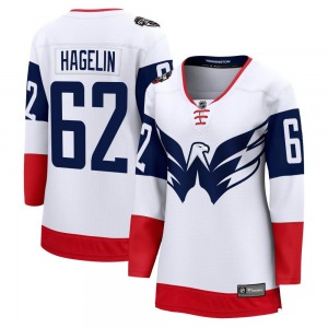 Carl Hagelin Washington Capitals Fanatics Branded Women's Breakaway 2023 Stadium Series Jersey (White)