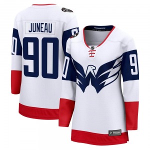Joe Juneau Washington Capitals Fanatics Branded Women's Breakaway 2023 Stadium Series Jersey (White)