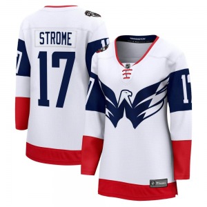 Dylan Strome Washington Capitals Fanatics Branded Women's Breakaway 2023 Stadium Series Jersey (White)