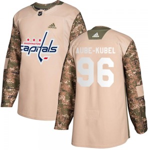 Nicolas Aube-Kubel Washington Capitals Adidas Authentic Veterans Day Practice Jersey (Camo)