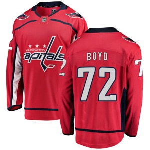 Travis Boyd Washington Capitals Fanatics Branded Breakaway Home Jersey (Red)