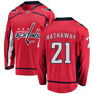 Garnet Hathaway Washington Capitals Fanatics Branded Breakaway Home Jersey (Red)