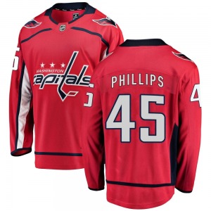 Matthew Phillips Washington Capitals Fanatics Branded Breakaway Home Jersey (Red)
