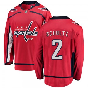 Justin Schultz Washington Capitals Fanatics Branded Breakaway Home Jersey (Red)