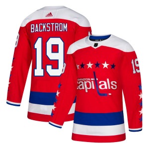 Nicklas Backstrom Washington Capitals Adidas Youth Authentic Alternate Jersey (Red)