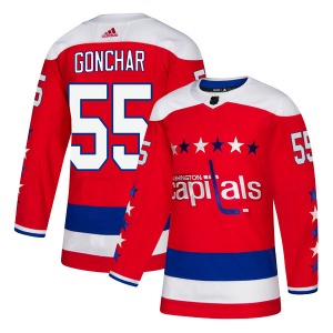 Sergei Gonchar Washington Capitals Adidas Youth Authentic Alternate Jersey (Red)