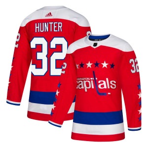 Dale Hunter Washington Capitals Adidas Youth Authentic Alternate Jersey (Red)