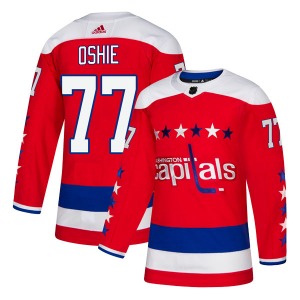 T.J. Oshie Washington Capitals Adidas Youth Authentic Alternate Jersey (Red)