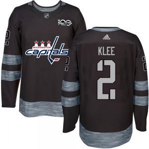 Ken Klee Washington Capitals Youth Authentic 1917-2017 100th Anniversary Jersey (Black)
