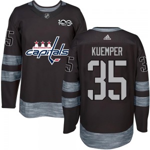 Darcy Kuemper Washington Capitals Youth Authentic 1917-2017 100th Anniversary Jersey (Black)