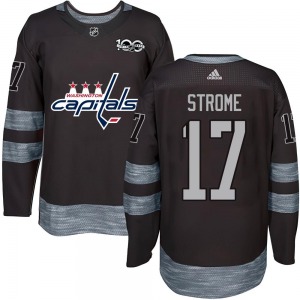 Dylan Strome Washington Capitals Youth Authentic 1917-2017 100th Anniversary Jersey (Black)