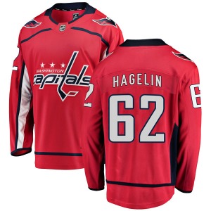 Carl Hagelin Washington Capitals Fanatics Branded Youth Breakaway Home Jersey (Red)