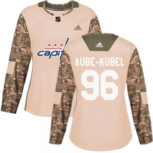 Nicolas Aube-Kubel Washington Capitals Adidas Women's Authentic Veterans Day Practice Jersey (Camo)