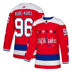 Nicolas Aube-Kubel Washington Capitals Adidas Authentic Alternate Jersey (Red)