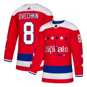 Alex Ovechkin Washington Capitals Adidas Authentic Alternate Jersey (Red)