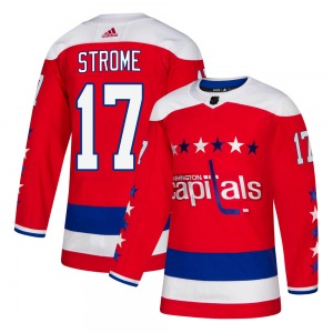 Dylan Strome Washington Capitals Adidas Authentic Alternate Jersey (Red)