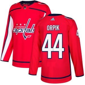 Brooks Orpik Washington Capitals Adidas Authentic Jersey (Red)