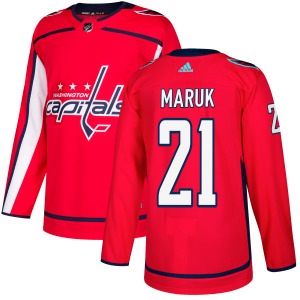 Dennis Maruk Washington Capitals Adidas Authentic Jersey (Red)
