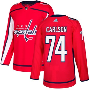 John Carlson Washington Capitals Adidas Authentic Jersey (Red)